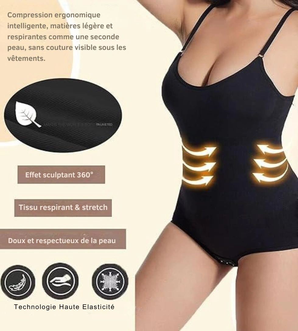 Bodysuit Gainant Invisible SkimShape™ - Sculptante Ultra-Confort