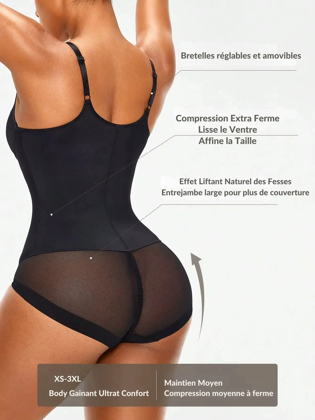 Body Gainant Invisible SkimShape™ – Confort Sculptant et Silhouette Sublimée