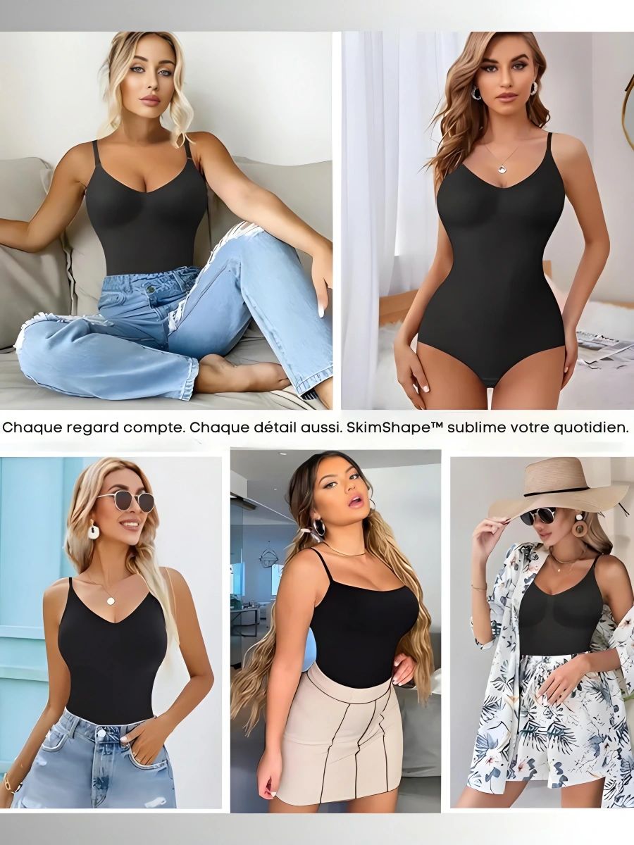 Bodysuit Gainant Invisible SkimShape™ - Sculptante Ultra-Confort